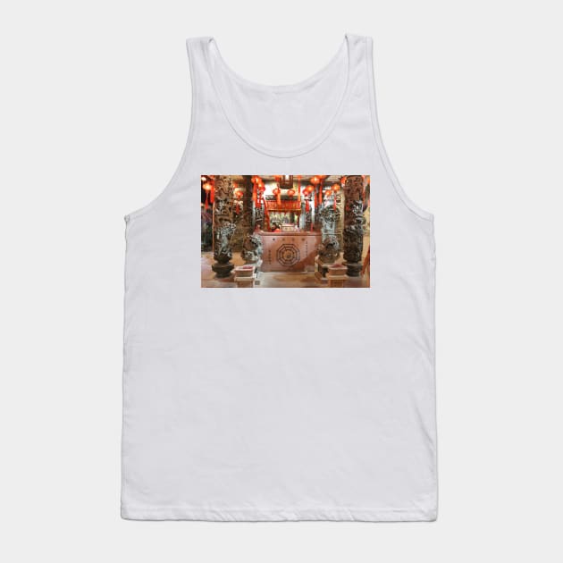 Hotel reception styled like ancient Chinese temple altar Tank Top by kall3bu